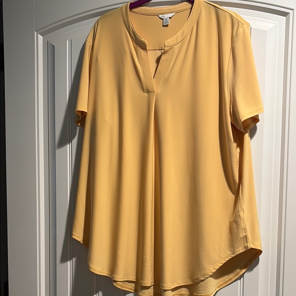 Women's Yellow Top